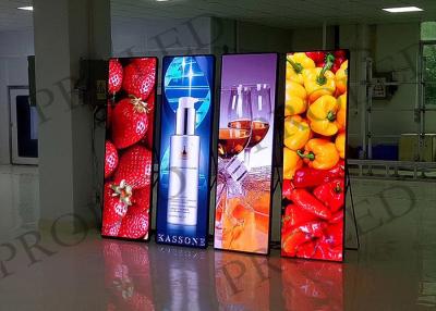 China Stand Alone Digital Display Stand , Customized Totem Indoor Display Signage for sale