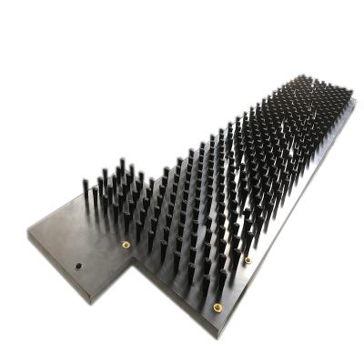 China Custom Dust Removal Chuang Mei Xin PVC CNC Punch Brush Dish Lathe Brush Plate for Cleaning and Support for sale