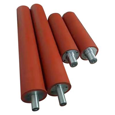 China Suppliers of Wear-resisting Forming Roll Industry White Nitrile Rubber Dyeing Roller For Textile Roller for sale