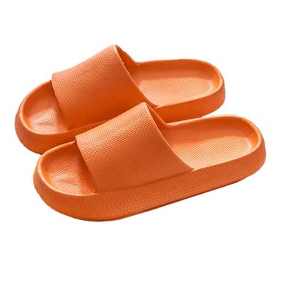 China Wholesale 2021 Fashion Trend Light Weigh Women Soft EVA Sole Candy Color Summer Indoor Slippers for sale