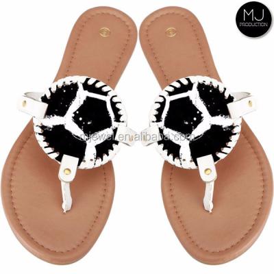 China TPR stocked the monogrammed sandals for sale