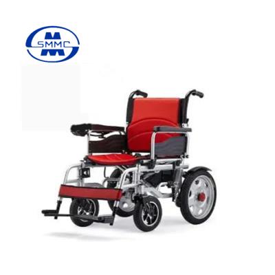 China 2020 best selling power folding steel electric wheelchairs for the elderly and disabled 100 kg for sale