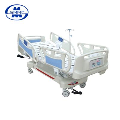 China Luxurious Eletric 5 Functions 24V Automatic Electric Hospital Beds With Weigh Instrument for sale