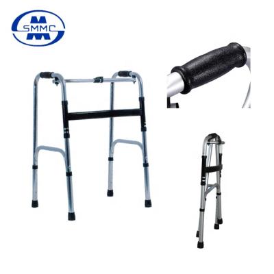 China Lightweight Aluminum Twist And Parallel Folding Rollator Walker For The Elderly for sale