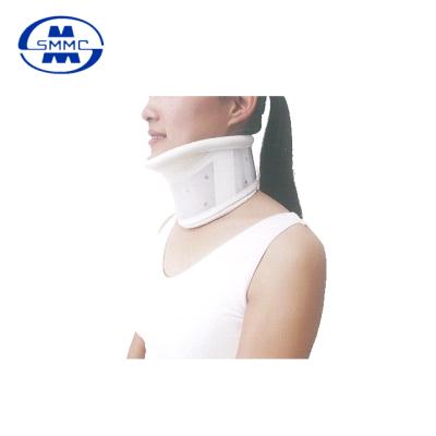 China Plastic plastic cervical collar for people with chin support (reinforced) for sale