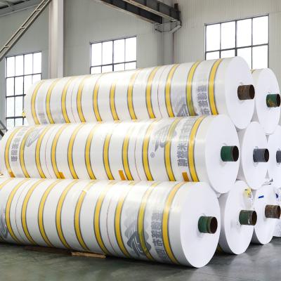 China Yellow Water Resistant Stripe Whitec 4M Wide Seamless Polyethylene Pe Tarpaulin for sale