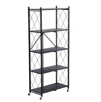 China Durable Low Price Heavy Duty Shelf Display Stand With Wheels Multifunctional Storage Rack for sale