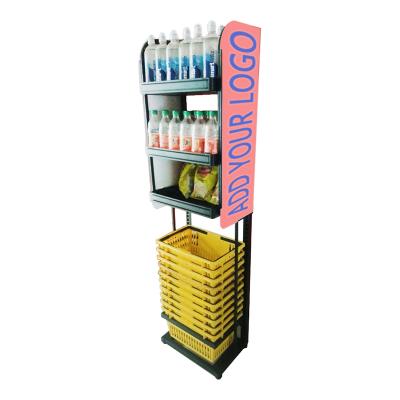 China Assemble beverage bottle display rack for supermarket promotion and increase brand awareness for sale