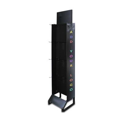 China Wholesale Unit Peg Rack Metal Display Shelf Stand Display Metal Display Rack CHP21022401 for sale