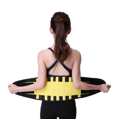 China Breathable Fat Burning Body Shaper Neoprene Women Slimming Waist Support Waist Trainer Sports Waist Support for sale