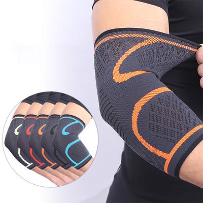 China Nylon Lengthen To Absorb Sweat And Breathable Nylon Elbow Support Pad Brace for sale