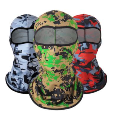 China Sunsproof Hooded Ice Camouflage Motorcycle Silk Recycling Face Mask Windproof Full Hat Windproof Face Mask for sale