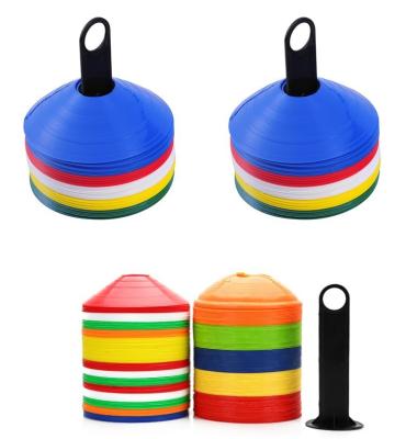 China PE Colorful Speed ​​Disc Plastic Agility Training Sport Cones Football for sale