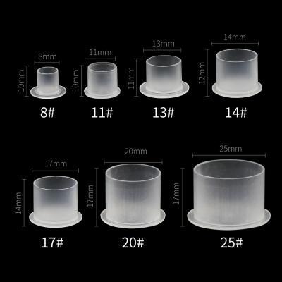 China 1000pcs/Bag Steady Stable Professional Tattoo Ink Cup With Base for sale