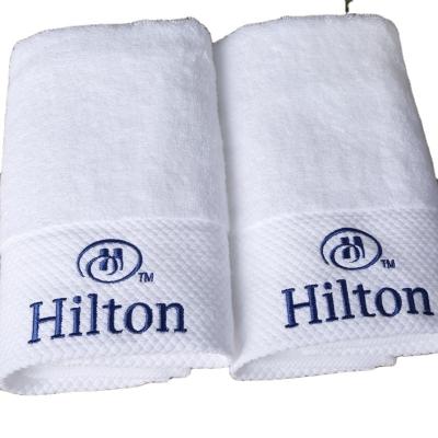 China Embroidery Pattern Customization Compressed 100% Cotton Bath Towel Sets Luxury 100% Cotton Bath Hotel Towels for sale