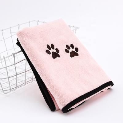 China Amazon Best Seller Bath Dog Towel Sustainable Super Absorbent Microfiber Drying Drying for sale