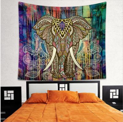 China RTS Mandala Elephant Custom Tapestry Wall Hanging Tapestry - AliExpress for sale