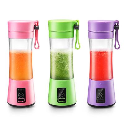 China Portable Car USB Juicer Cup Juicer Blender Household Fruit Six Blades for sale