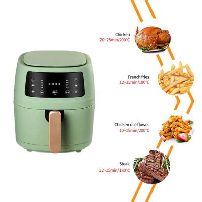 China Home Kitchen 5L Intelligent Deep Fryer Hotel YHY Air Adjustable Timing Fryer for sale