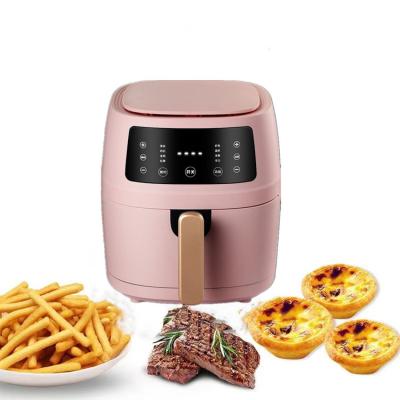 China Easy Operate Air fryer Air Fryer 5 L Power Oven 8 Modes Touch Cooker Oil Free Low Fat Frying Chips for sale