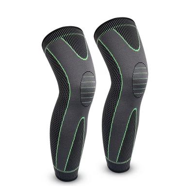 China 2022 New Comfortable Anti-Slip Protectors Long Leg And Knee Support Sleeve For Soccer And Volleyball Avoidance Compression Leg Knee Brace for sale