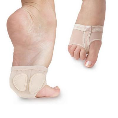 China Eco-friendly Foot Protector Forefoot Dance Paws Cover Latin Toe Dance Practice Foot Front Protector Undies Shoes Ballet Gymnastics for sale