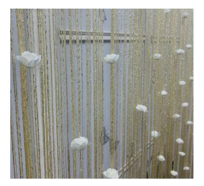 China Any Style Can Be Customized String Curtain String Screen Panel Fringe Beaded Curtain To Wedding Decorative Cafe for sale