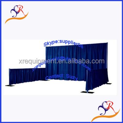 China Adjustable Fashion Show Pipe Drape System Pipe And Drape Kits Pipe For Backdrop for sale