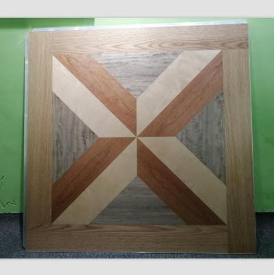 China Indoor / Outdoor Interlocking Modern Teak Wood Grain Dance Floor Tiles for sale