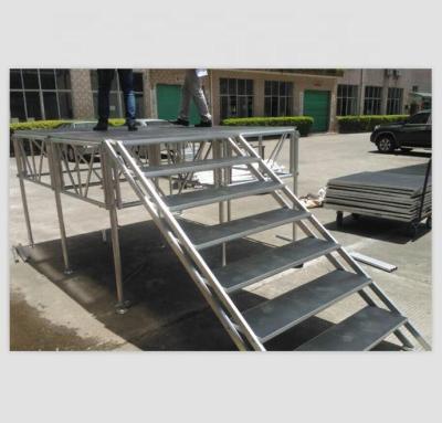 China fashion show truss stage china, wedding equipment for sale, moving stage for sale