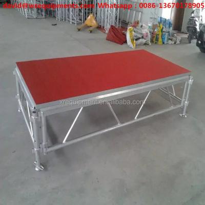 China Hot Sale Aluminum Outdoor Concert Event Stage Platform 1m x 2m With TUV for sale