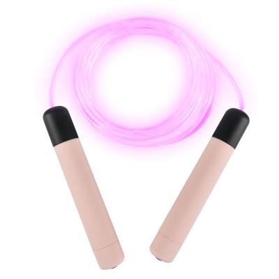 China Gym Plastic High Quality Smart Equipment Weighted Luminous Jump Rope for sale