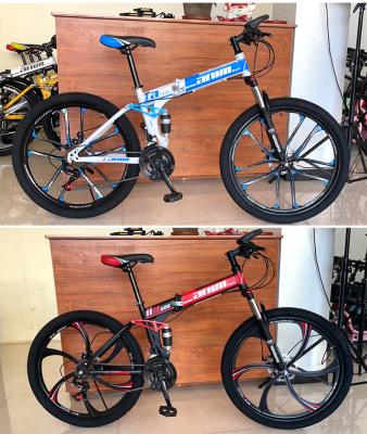 China 26 Inch Aluminum Alloy Disc Brake Cheap Double Suspension Bike Mountain Adults Aluminum Alloy Bike Bicycle for sale