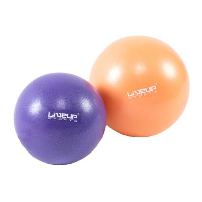 China Round 2021 Factory Yellow Live Up Manufacturer 25Cm PVC Yoga Ball For Workout for sale