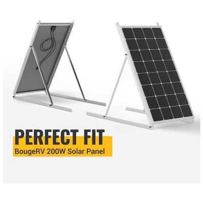 China Ground Mounted PV Support Bracket Holder Solar Panel Flat Roof Mounting Brackets for sale