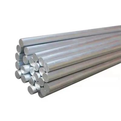 China Construction Anodized Aluminum Rod Punching Bending Extruded Aluminum Bar for sale