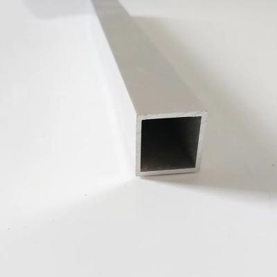 China Premium Aluminum Square Tube Decoiling Aluminum Hollow Square Tube Profiles for sale