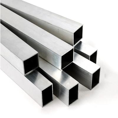 China Construction Aluminum Square Tube Welded Seamless Aluminuim Tube Profiles for sale