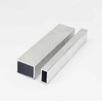 China Schweißen von Quadratrohren aus Extrudiertem Aluminium Anodisiertes Aluminiumrohr zu verkaufen