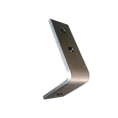 China Sleek Marble Angle Bracket Supporting White Aluminium Profile Angle Bracket for sale