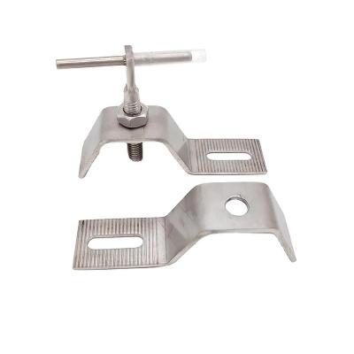 China Marble Aluminium Right Angle Bracket Supporting Wall mounted for sale