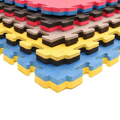 China Eva Puzzle Foam Non-Slip Eco-Friendly Custom Eva Flooring Mat For Fitness And Bodybuilding for sale