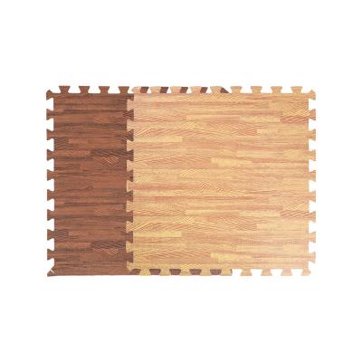 China High Quality Grain Eco-friendly Eva Soft Foam Tatami Floor Mat For Sale Wooden 2.5Cm for sale