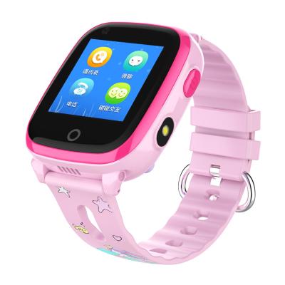 China Newest DF33 4G Smart GPS Touch Screen Tracker Kids Watch Video Calling Touch Screen Waterproof For Kids Children for sale