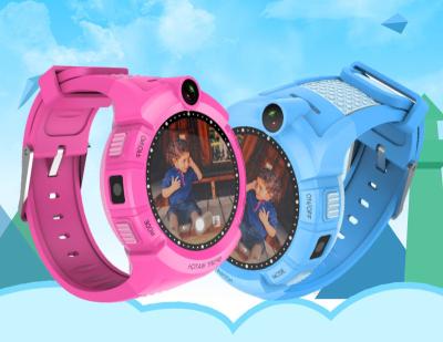 China Smart GPS Navigation Diliberto 2g Kids Watch Q610 Q360 Round Screen With Flash With Camera for sale