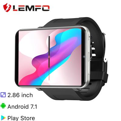 China 3G Smart Watch LEMFO LEMT 3+32G/1+16GB 4G 2.86 Inch Screen Video Phone Call for sale