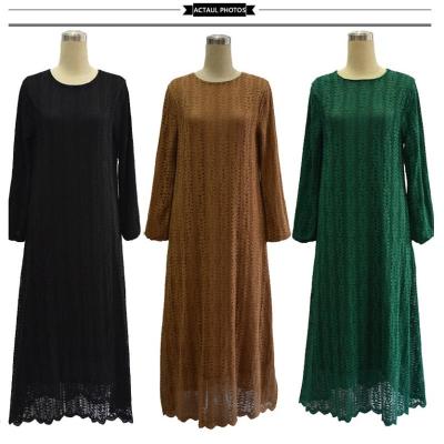 China Long muslim dress abya muslim women dress arab islamic clothing women muslim dress L for sale