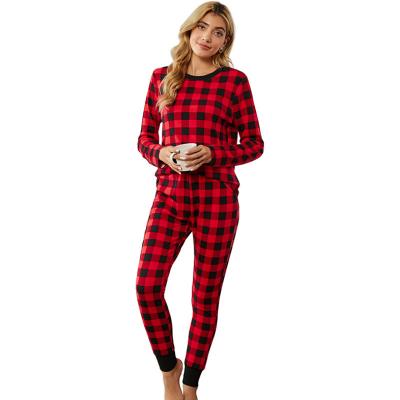 China New Designer Breathable Christmas Pajamas Set Nightgowns Dress Sleepwear Ladies Pajamas Set for sale