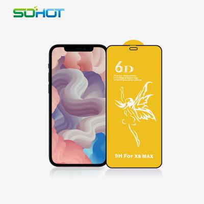 China New Style Mobile Phone Top Hot Selling Anti-scratch 6D Clear Shockproof Tempered Glass Film for sale