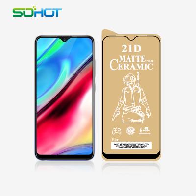 China Mobile Phone Matte Ceramic SHOCKPROOF FILM FOR VIVO Y93/Y95/Y91/Y91i/Y90/Y91C/U1 Screen Sensitive Touching Waterproof Matte Protector for sale